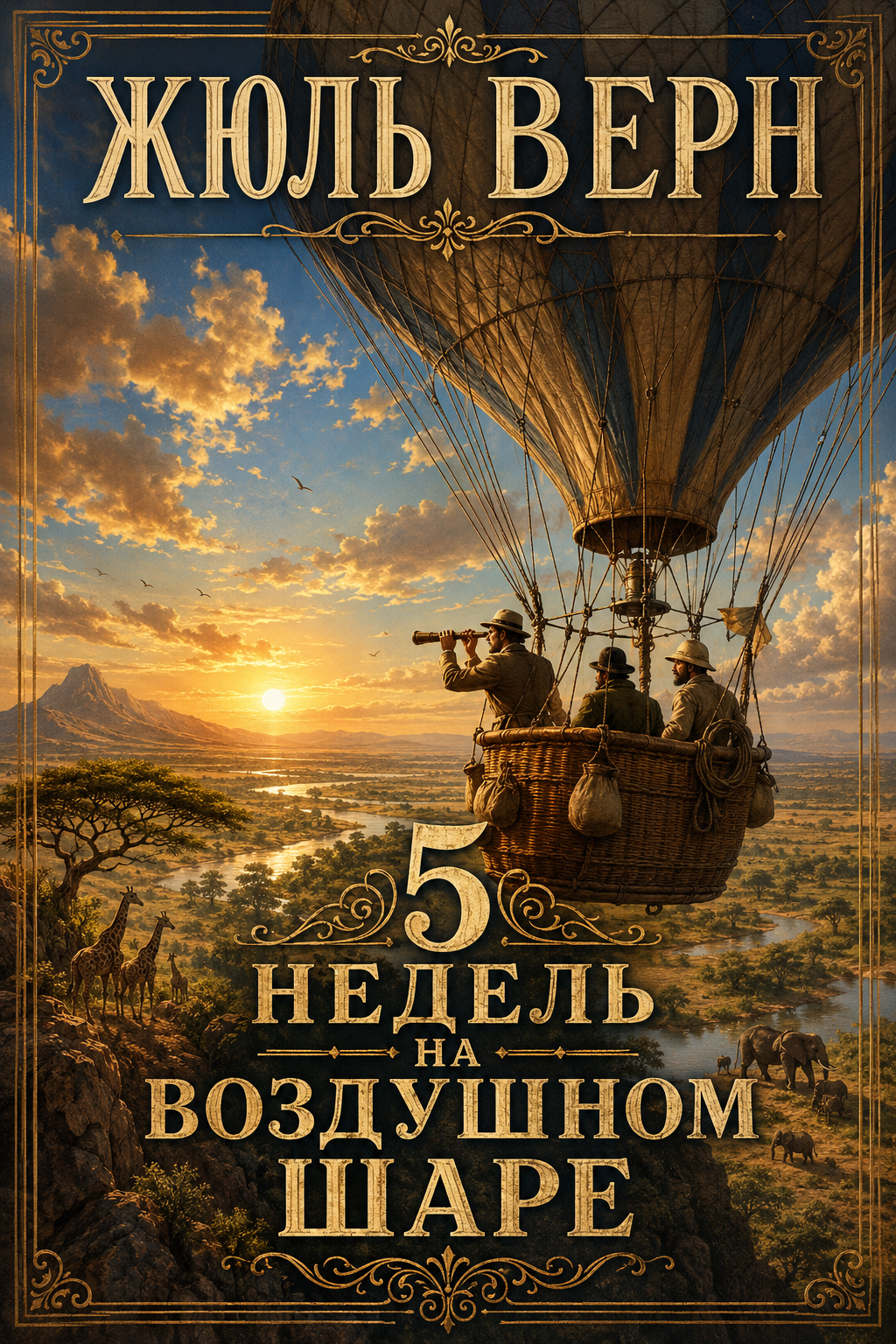 5 недель на воздушном шаре